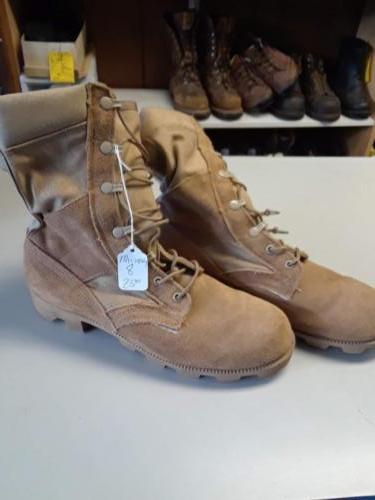 Men's boots, suede